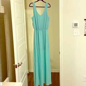 Turquoise dress